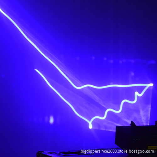 dj light laser light disco light laser Big Dipper Single Blue B1000 for disco bar kalaok